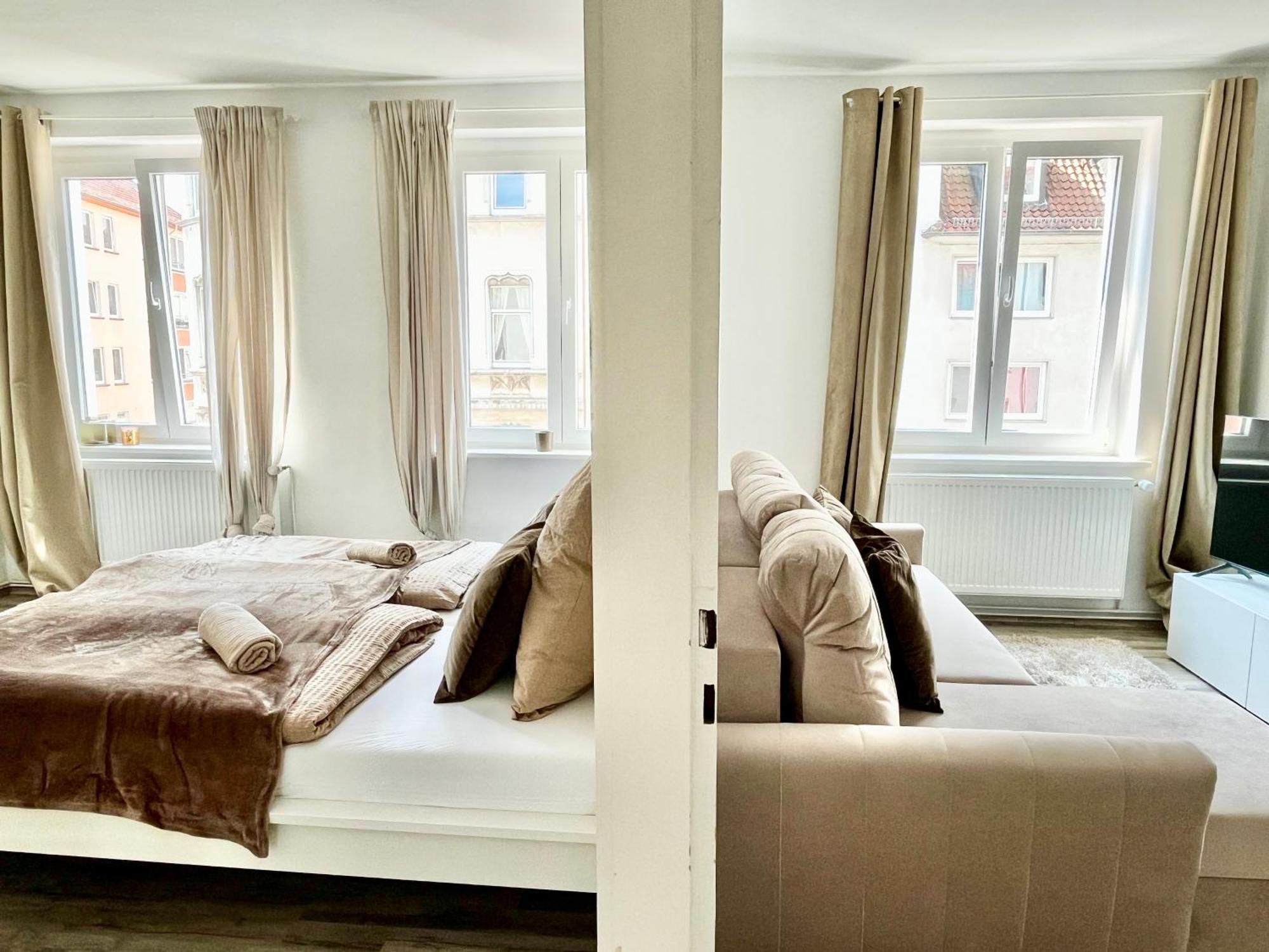 Design Apartment - Kingsize Bett - Kueche - Zentral Ганновер Екстер'єр фото